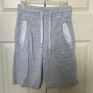 Champs Hybrid Shorts White/Light Gray Adult S